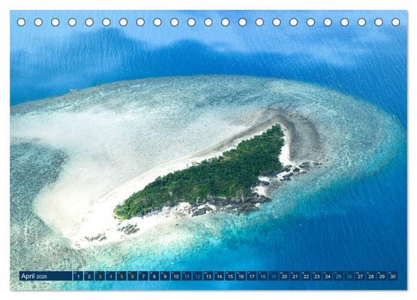 Produktbild: Great Barrier Reef und die Whitsundays (Tischkalender 2026 DIN A5 quer), CALVENDO Monatskalender