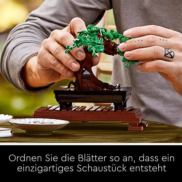 Produktbild: LEGO Botanicals Bonsai Baum - Kunstpflanzen Set f&uuml;r Erwachsene 10281