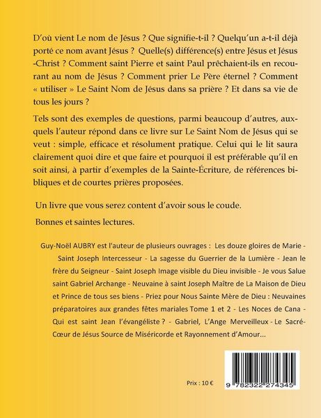Produktbild: Le Saint Nom de J&eacute;sus