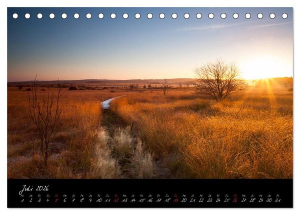 Produktbild: Hochmoor Hohes Venn (Tischkalender 2026 DIN A5 quer), CALVENDO Monatskalender