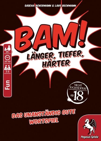Produktbild: Pegasus - Bam! - Länger, Tiefer, Härter
