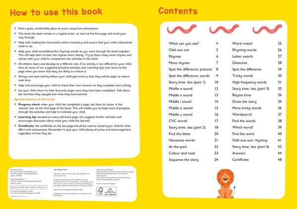 Produktbild: Reading and Rhyme Bumper Book Ages 3-5