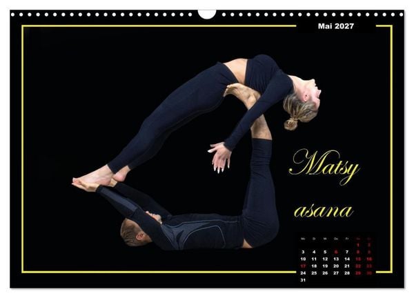 Produktbild: Yoga - Asana (Wandkalender 2027 DIN A3 quer), CALVENDO Monatskalender