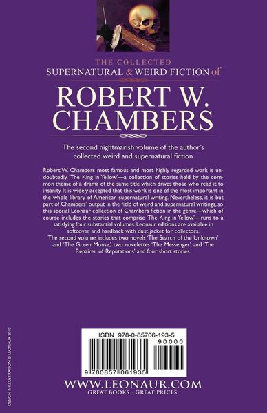 Produktbild: The Collected Supernatural and Weird Fiction of Robert W. Chambers