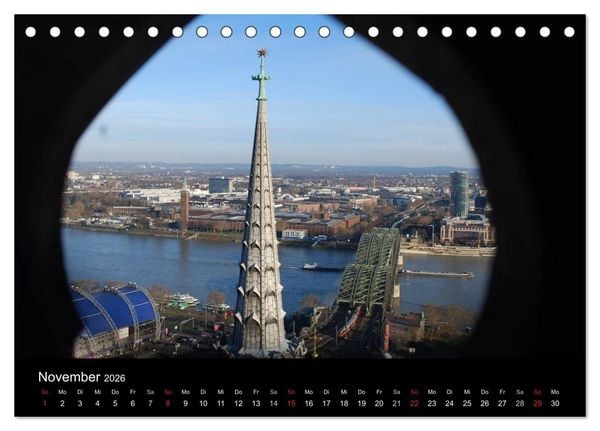 Produktbild: K&ouml;lner Spitzen (Tischkalender 2026 DIN A5 quer), CALVENDO Monatskalender