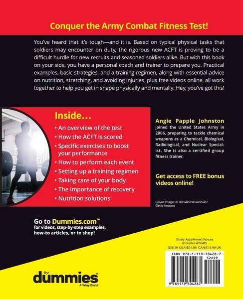Produktbild: Acft Army Combat Fitness Test for Dummies