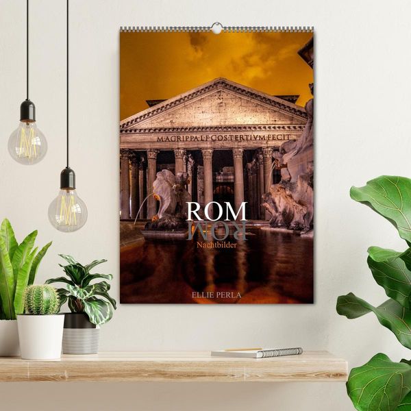 Produktbild: ROM Nachtbilder (Wandkalender 2026 DIN A2 hoch), CALVENDO Monatskalender