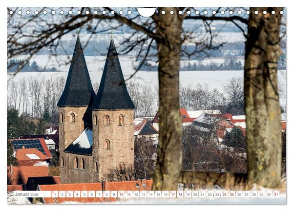 Produktbild: Romanik in Sachsen-Anhalt (Wandkalender 2026 DIN A4 quer), CALVENDO Monatskalender