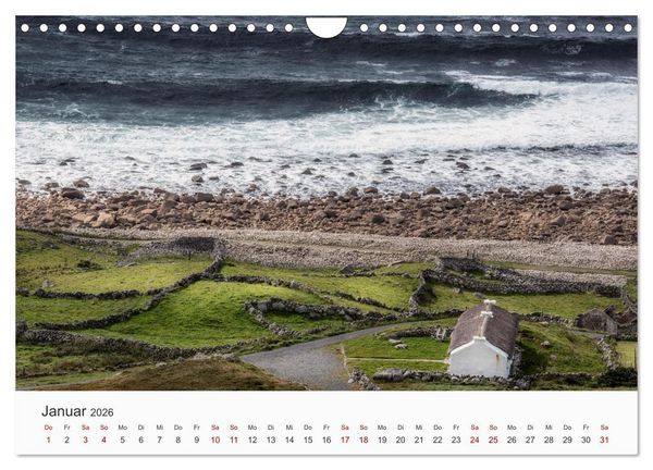 Produktbild: Naturschauspiel Irland (Wandkalender 2026 DIN A4 quer), CALVENDO Monatskalender