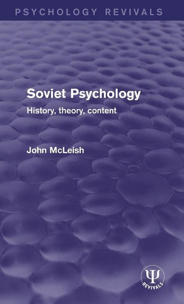 Produktbild: Soviet Psychology