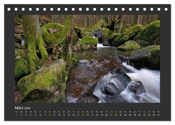 Produktbild: Poesie der Natur (Tischkalender 2026 DIN A5 quer), CALVENDO Monatskalender