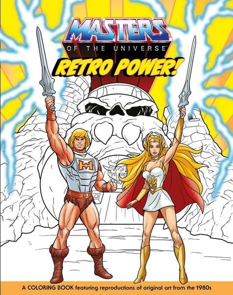 Produktbild: Masters of the Universe: Retro Power! Coloring Book