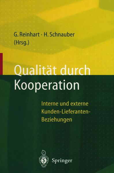 Produktbild: Qualit&auml;t durch Kooperation