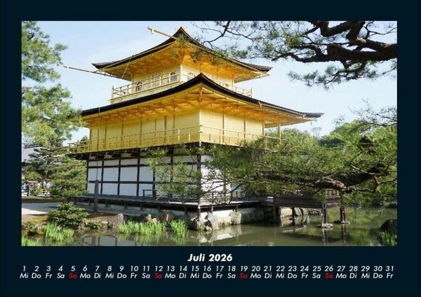Produktbild: Tempel 2026 Fotokalender DIN A4