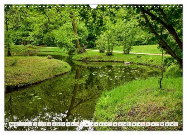 Produktbild: Parks und Wasserlandschaften (Wandkalender 2027 DIN A3 quer), CALVENDO Monatskalender