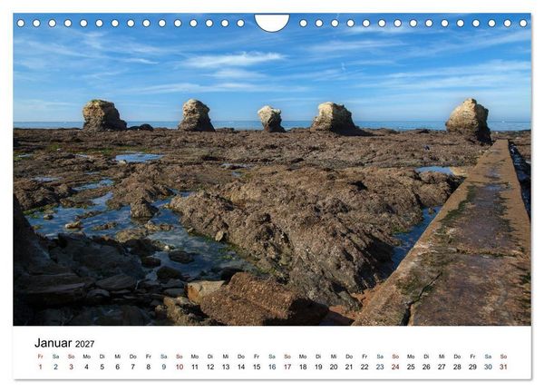 Produktbild: Vend&eacute;e - Bilder von der C&ocirc;te de Lumi&egrave;re (Wandkalender 2027 DIN A4 quer), CALVENDO Monatskalender