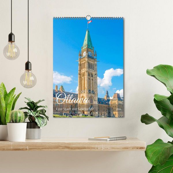 Produktbild: Ottawa - Eine Stadt mit Geschichte (Wandkalender 2026 DIN A3 hoch), CALVENDO Monatskalender