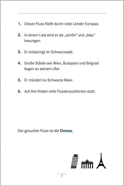 Produktbild: Umschreibungen Stadt, Land, Fluss