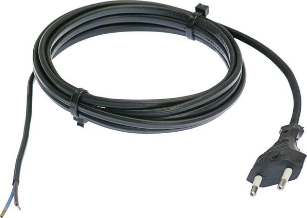 Produktbild: AS Schwabe 70642 Strom Anschlusskabel Schwarz 1.50m