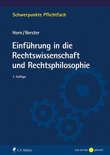 Produktbild: Einf&uuml;hrung in die Rechtswissenschaft und Rechtsphilosophie
