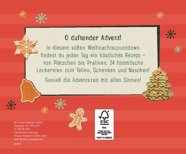 Produktbild: A Pl&auml;tzchen a day keeps the Weihnachtsstress away