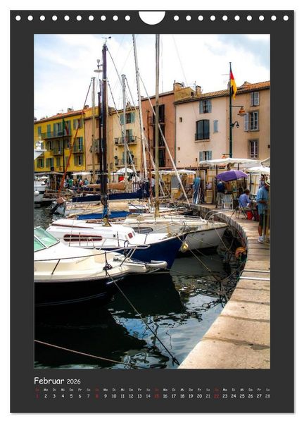 Produktbild: Saint Tropez (Wandkalender 2026 DIN A4 hoch), CALVENDO Monatskalender