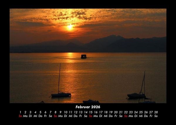 Produktbild: Boote 2026 Fotokalender DIN A3
