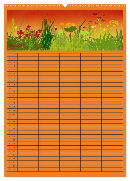 Produktbild: Unser buntes Familienleben (hochwertiger Premium Wandkalender 2026 DIN A2 hoch), Kunstdruck in Hochglanz