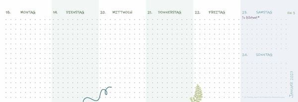 Produktbild: Mein Wochen-Tischkalender f&uuml;r das Schuljahr 2026/2027