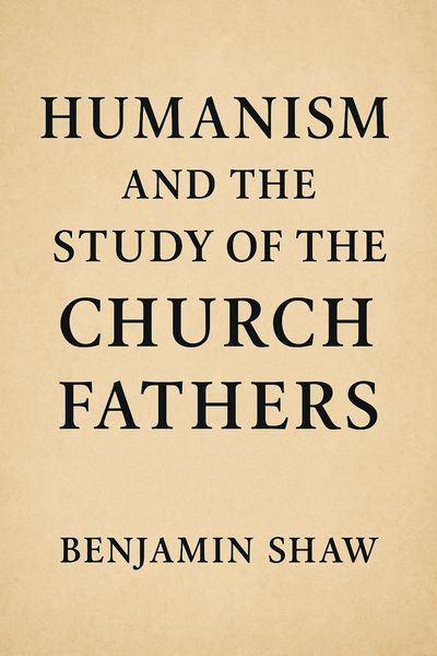 Produktbild: Humanism and the Study of the Church Fathers