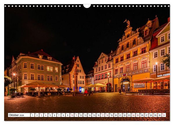 Produktbild: Rund um die Kr&auml;merbr&uuml;cke - Ein St&uuml;ck Mittelalter in Erfurt (Wandkalender 2026 DIN A3 quer), CALVENDO Monatskalender