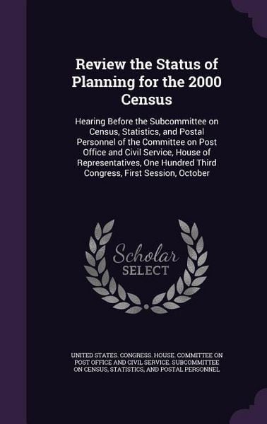 Produktbild: Review the Status of Planning for the 2000 Census