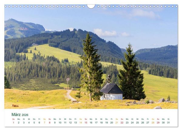 Produktbild: Auf der Winklmoosalm (Wandkalender 2026 DIN A3 quer), CALVENDO Monatskalender