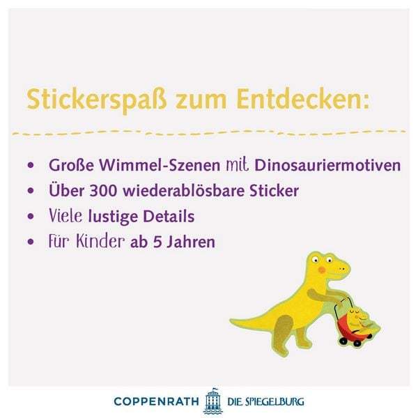 Produktbild: Wimmel-Stickerwelt: Dinos & Co.