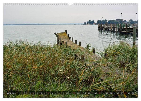 Produktbild: Stille Tage am Chiemsee (Wandkalender 2026 DIN A2 quer), CALVENDO Monatskalender