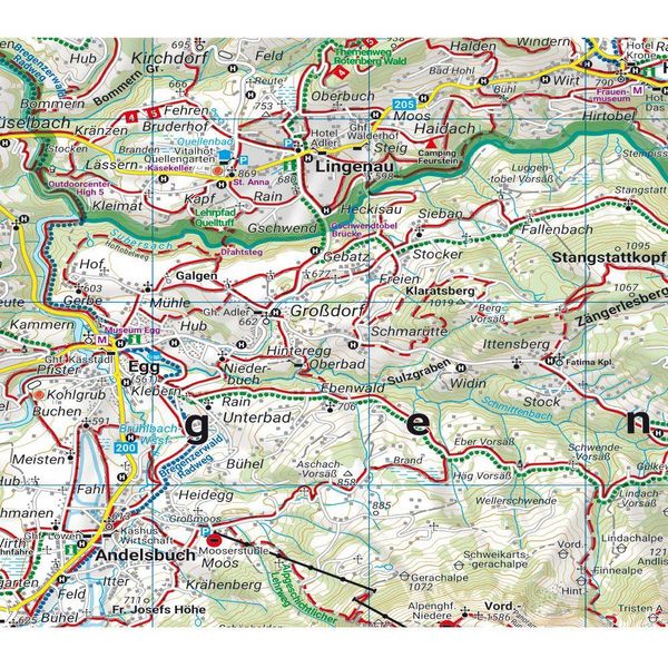 Produktbild: freytag & berndt Wanderkarte WK 5364 Kleinwalsertal, Hinterer Bregenzerwald 1:35.000