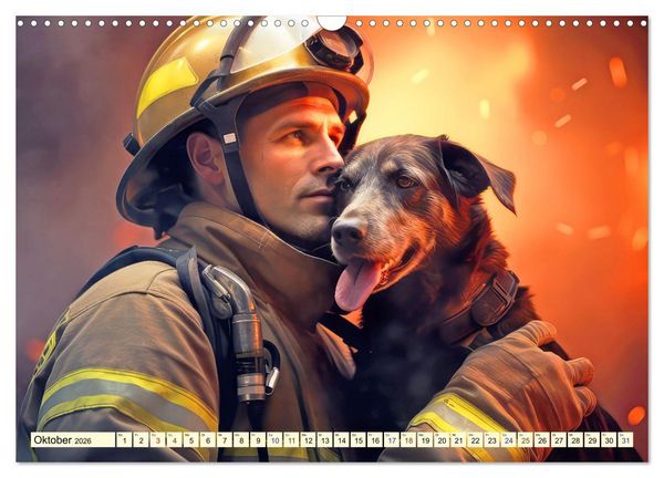 Produktbild: Emotionale Freundschaft (Wandkalender 2026 DIN A3 quer), CALVENDO Monatskalender
