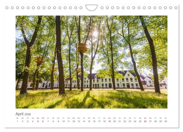 Produktbild: Br&uuml;ssel und Flandern Impressionen (Wandkalender 2026 DIN A4 quer), CALVENDO Monatskalender