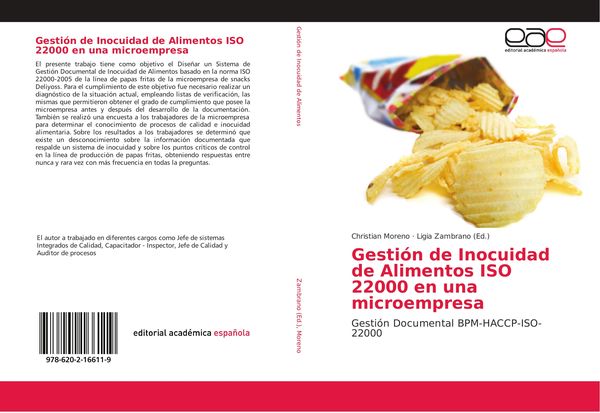 Produktbild: Gesti&oacute;n de Inocuidad de Alimentos ISO 22000 en una microempresa