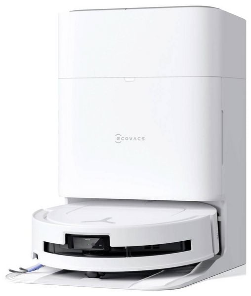 Produktbild: ECOVACS DEX68-13EC Saug-und Wischroboter Wei&szlig; App gesteuert, Beutellos, mit Wischfunktion