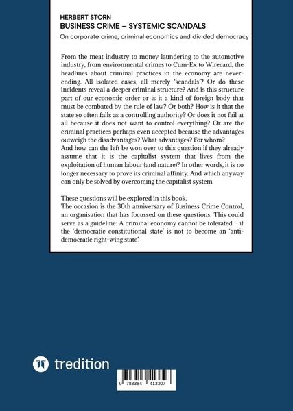 Produktbild: Business Crime &ndash; Systemic scandals