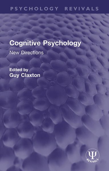 Produktbild: Cognitive Psychology
