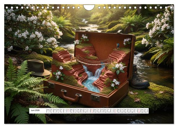 Produktbild: Leben in einer Box (Wandkalender 2026 DIN A4 quer), CALVENDO Monatskalender