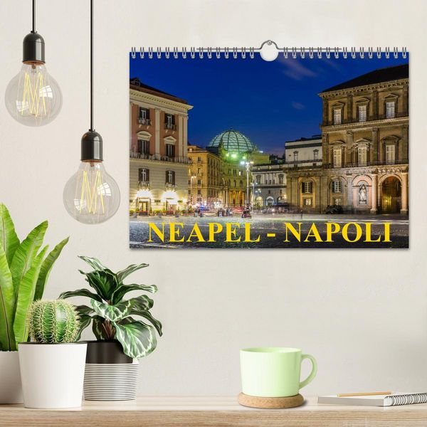 Produktbild: Neapel - Napoli (Wandkalender 2026 DIN A4 quer), CALVENDO Monatskalender