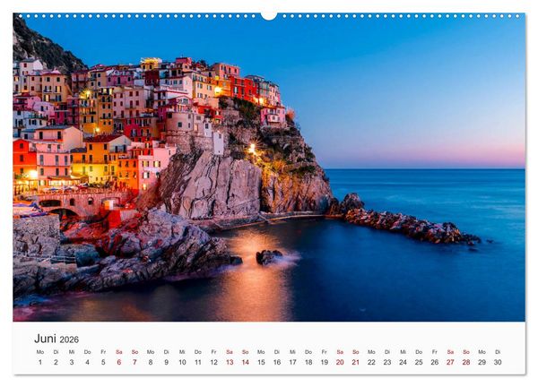Produktbild: Toskana - idyllische Landschaft (Wandkalender 2026 DIN A2 quer), CALVENDO Monatskalender