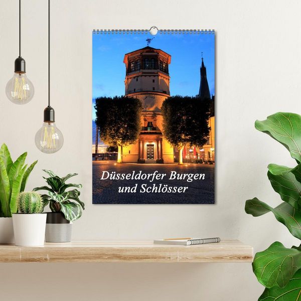 Produktbild: D&uuml;sseldorfer Burgen und Schl&ouml;sser (Wandkalender 2026 DIN A3 hoch), CALVENDO Monatskalender