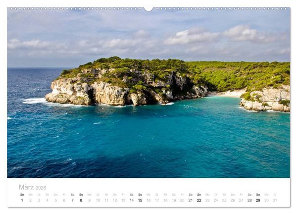 Produktbild: MENORCA 2 - Landschaftsfotografien von Niko Korte (hochwertiger Premium Wandkalender 2026 DIN A2 quer), Kunstdruck in Hochglanz