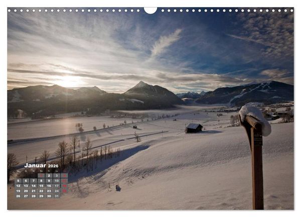 Produktbild: Die weiten T&auml;ler im Salzburger Land (Wandkalender 2026 DIN A3 quer), CALVENDO Monatskalender