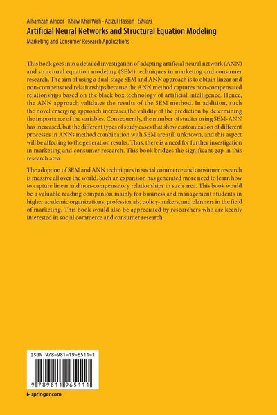 Produktbild: Artificial Neural Networks and Structural Equation Modeling