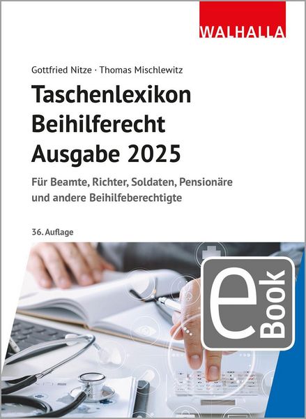 Produktbild: Taschenlexikon Beihilferecht Ausgabe 2025